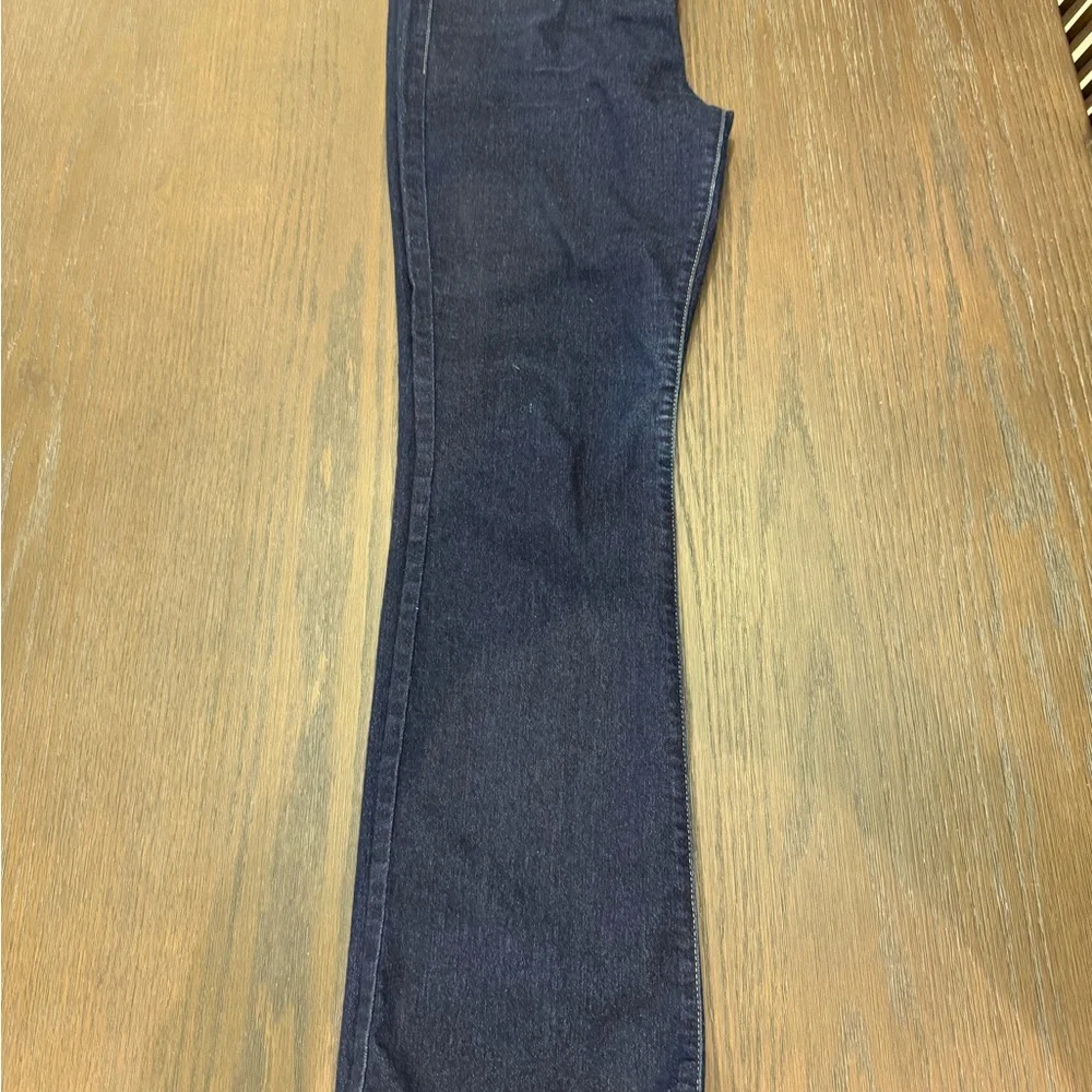 Levi's 315 shaping bootcut Dark Indigo Boot Cut Jeans womens sz 31 - Picture 4 of 6